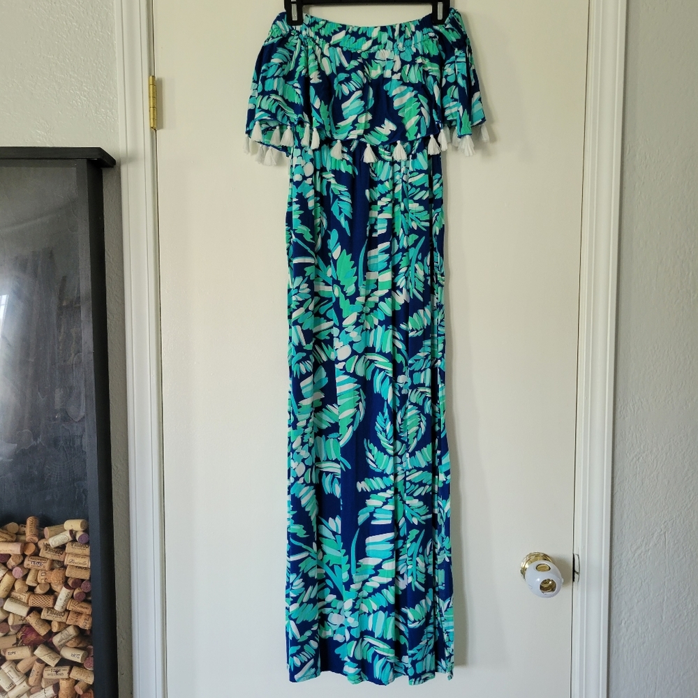 Off the Shoulder Resort wear Dress Large